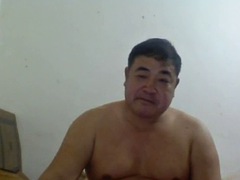 中国人, ぽちゃ, カワイイ, 爸, ゲイ