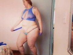 Belle grosse femme bgf, Femme couguar, Fille latino, Lingerie, Masturbation, Mature, Chatte, Tatouage