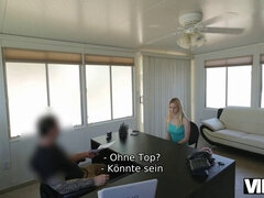 18 jaar, Auditie, Grote mammen, Blond, Tsjechisch, Geld, Zoon, Strippen