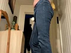 Leie, Fetisch, Schwul, Jeans, Eng