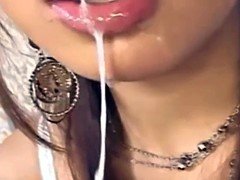 Asian Dicksuck Lover Slurping Cum