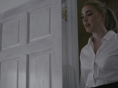 Blonde, En gros plan de très près, Doigter, Lesbienne, Léchez, Orgasme, Chatte