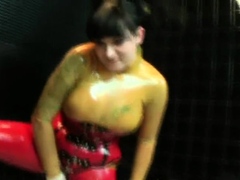 Amateur, Morena, Dominacion femenina, Fetiche, Látex, Madres para coger, Camara web