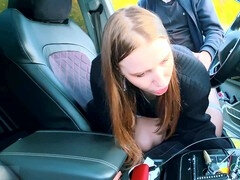 18, フェラチオ, イギリス人, 捕まる, アウトドア, ロシア人, ヤリマン, のぞき