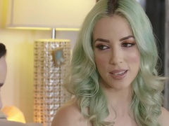 お尻, デカパイ, 茶髪の, 自然山雀, オマンコ, ストッキング, タトゥー, ヒモパン