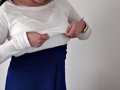デカパイ, 指いじり, オナニー