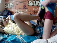 Leie, Freund, Spermaladung, Schwul, Selbstgemacht