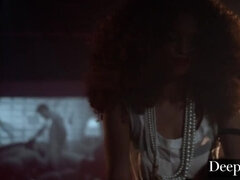 Sucer une bite, Queue, Noir ébène, Faciale, Hard, Chatte, Maigrichonne, Nénés