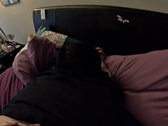 Enthousiasteling, Mooie dikke vrouwen, Zwart, Hardcore, Rijpe lesbienne, Gezichtspunt, Stiefmoeder, Vrouw