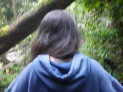 Sucer une bite, Exhib, Petite amie, Nue, De plein air, Pov, Public, Voyeur