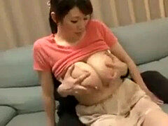 Japonaise, Lactation, Domestique, Mère que j'aimerais baiser