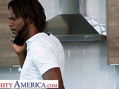 アメリカ人, デカ尻, デカチン, 黒人, 異人種間, 自然山雀, ピアス, オマンコ