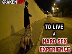 Mature Tattoed Wife exhibitionist showing and sucking cock