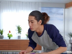 Schwarz, Vollbusig, Schwarz, Interrassisch, Lesbisch, Milf, Rotschopf, Reiten