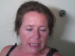 Amateur, Américain, Sucer une bite, Faciale, Femme au foyer, Interracial, Mature, Maman