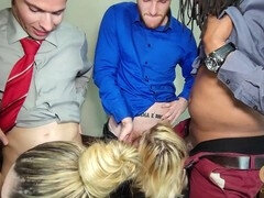 Grote kont, Grote lul, Zwart, Braziliaans, Dubbele anaal, Groep, Moeder die ik wil neuken, Vrouw