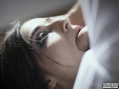 茶髪の, ハードコア, Hd, 異人種間, ラティーナ, 小柄, ラフ, 三人