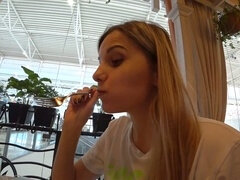 Nana, De plein air, Petite femme, Public, Rousse roux, Jouets