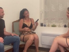 Anal, Beso negro, Doble anal, Dominacion femenina, Ffm, Penetracion con puños, Francés, Strapon