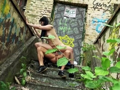 Mamada, Morena, Emo, Al aire libre, Adolescente