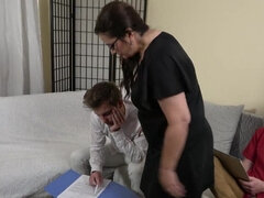 18, フェラチオ, 中出し, 口内発射, 3p男男女, 生徒, 教師, 三人