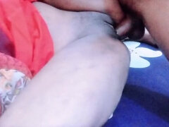 18 ans, Beauté, Noire, Mignonne, Première fois, Hard, Chatte, Épouse