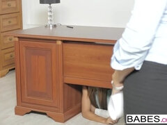 Office Obsession - Sexy brunette teen Alexis Brill gets pounded at work
