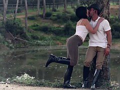 Anal, Tetas grandes, Morena, Tetona, Corridas, Madres para coger, Al aire libre, Afeitado