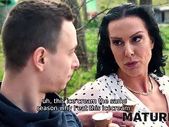 アメリカ人, 茶髪の, エロ熟女, Hd, 熟年, 魅力的