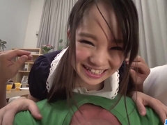 アジア人, お尻, 美女, ハードコア, メイド, 自然山雀, オマンコ, ティーン