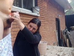 Leie, Grosser schwanz, Blasen, Spermaladung, Handjob, Selbstgemacht, Ehemann, Ehefrau