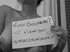 Leie, Grosser schwanz, Blasen, Betrug, Spermaladung, Italienisch, Milf