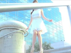 Anal, Double pénétration, Femelle, Hd, Nudiste, Solo, Sous la jupe, Voyeur