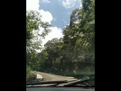 素人, アジア人, 車, フィリピン女性, ハードコア, メイド, 公共, 教師