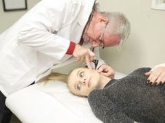 Blonde, Blowjob, Doctor, Fingering, Girlfriend, Handjob, Skinny, Tits