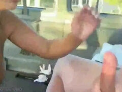 Big Ass Maria On Fanbus - Big ass