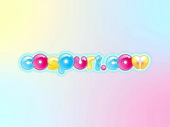 デカパイ, ブロンド, フェラチオ, 巨乳な, 足コキ, 手コキする, 自家製, オッパイの