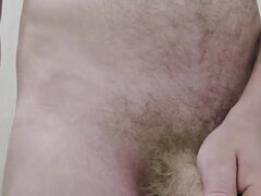 Bisexuell, Spermaladung, Schwanz, Behaart, Handjob, Riesig, Masturbation, Pissen