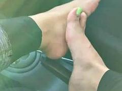 Leie, Asiatisch, Tussi, Füsse, Fetisch, Fußfetisch, Latina