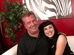 素人, フェラチオ, 茶髪の, なめる, 淫乱熟女, 母, オマンコ, 叫ぶ