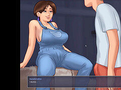 Mature breastfeeding cougar l My sexiest gameplay moments l Summertime Saga[v0.18] l Part #6