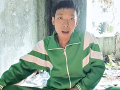 Leie, Asiatisch, Chinesisch, Schwul, Handjob, Masturbation, Solo, Jungendliche (18+)