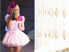 18, お尻, ブロンド, フェラチオ, バック, 顔射, ティーン, オッパイの