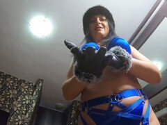 Beso negro, Culo grande, Mamada, Corridas, Guantes, Cuero, Madres para coger, Nylon