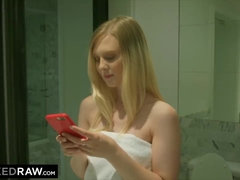 デカ尻, ブロンド, フェラチオ, Hd, 異人種間, キス, パーティ, オッパイの