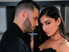 お尻, フェラチオ, バック, キス, ラティーナ, なめる, ストリッピング, オッパイの