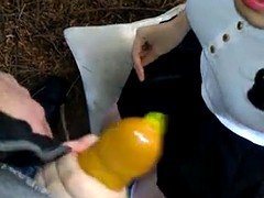 Asiático, Mamada, Al aire libre