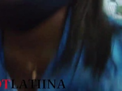 Colombian Babe Lauren Latina Swallows Cum in Public in Medellin