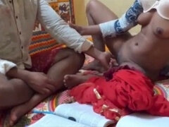 Asiatique, Gros seins, Bisexuelle, Éjaculation interne, Éjaculer dans la bouche, Tir de sperme, Indienne, Professeur