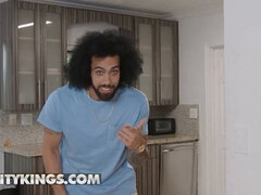 JC Wilds Is So Turned On With Her Hot Neighbor James Angel Finally Gets What She Wants, His Big Cock -